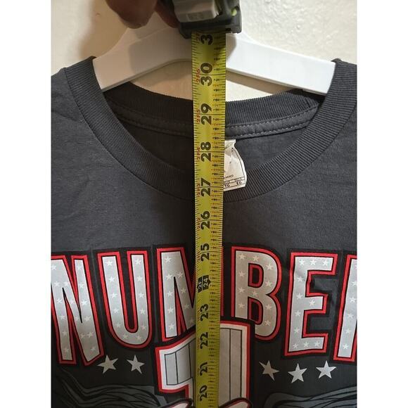 Number 1 Grandpa T Shirt Mens XL Short Sleeve Gray Wings - Picture 10 of 11